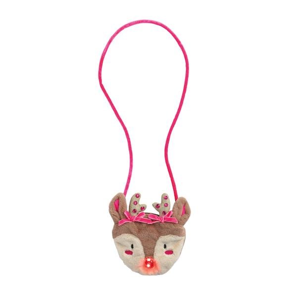 Christmas Light-Up Purses - Assorted Seasonal Mudpie Reindeer