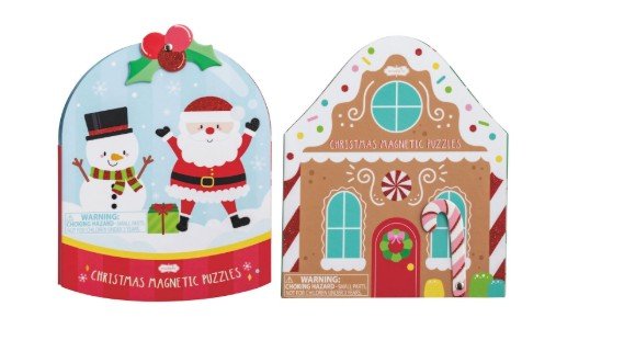 Christmas Magnetic Puzzle Books - Assorted Seasonal Mudpie