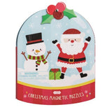 Christmas Magnetic Puzzle Books - Assorted Seasonal Mudpie Snow Globe