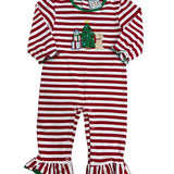 Christmas Morning Girls Romper Girls Bubbles + Rompers Three Sisters