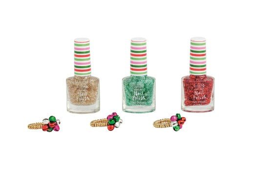 Christmas Nail Polish & Ring Sets Seasonal Mudpie