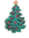 Christmas Pop Up Sponge Set - Assorted Seasonal Mudpie Tree