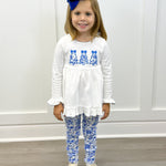 Christmas Tree Applique Legging Set - Sugar Babies Children's Boutique/Meg's Shoppe