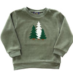 Christmas Tree Green Sweater Boys Sweaters + Sweatshirts Emma Jean