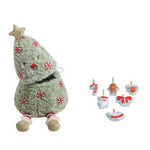 Christmas Tree Plush Set Seasonal Mudpie