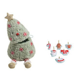 Christmas Tree Plush Set Seasonal Mudpie