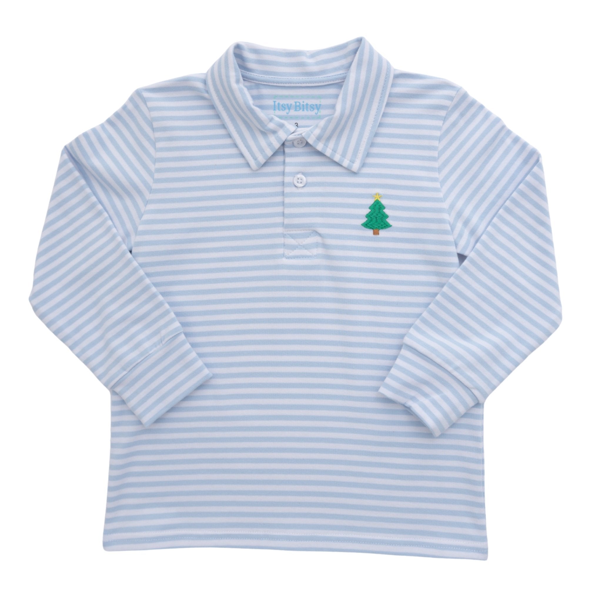 Christmas Tree Polo Boys Shirts + Polos Itsy Bitsy