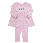 Christmas Tree Ruffle Pant Set Girls Sets Itsy Bitsy