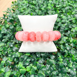 Chunky Marble Beaded Stretch Bracelet - Lt. Coral Bracelets Sugar Babies Children's Boutique/Meg's Shoppe