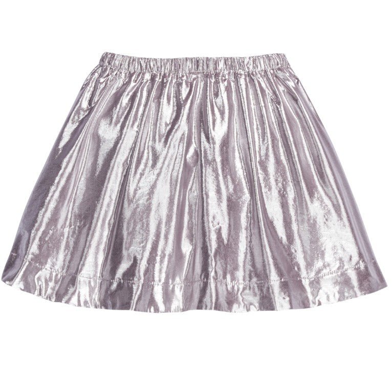 Circle Skort - Sugarplum Metallic Girls Skirts + Bloomers Bisby