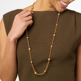 Cirque Station Necklace - Gold Bracelets Julie Vos