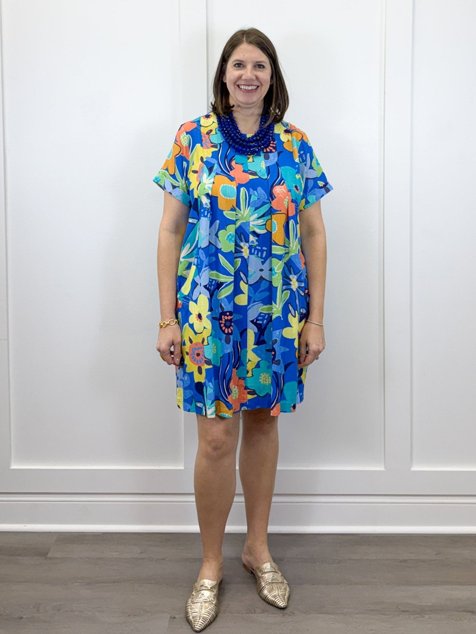 Blue Willow Dress Sugar Babies Children's Boutique/Meg's Shoppe Blue Willow Dress Sugar Babies Children's Boutique/Meg's Shoppe