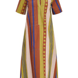 City Dress - Maple Stripes Long Dresses Livro