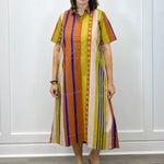 City Dress - Maple Stripes Long Dresses Livro
