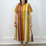 City Dress - Maple Stripes Long Dresses Livro