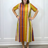 City Dress - Maple Stripes Long Dresses Livro