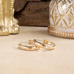Classic Bubble Hoops – Pearl Earrings PennyLine inc