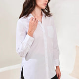 Classic Button Up Shirt - White - Sugar Babies Children's Boutique/Meg's Shoppe