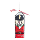 Classic Christmas Wood Ornament - Set of 3 Seasonal Glory Haus