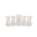 Classic Coconut White Medium Hair Clip Hair Accessories Teleties
