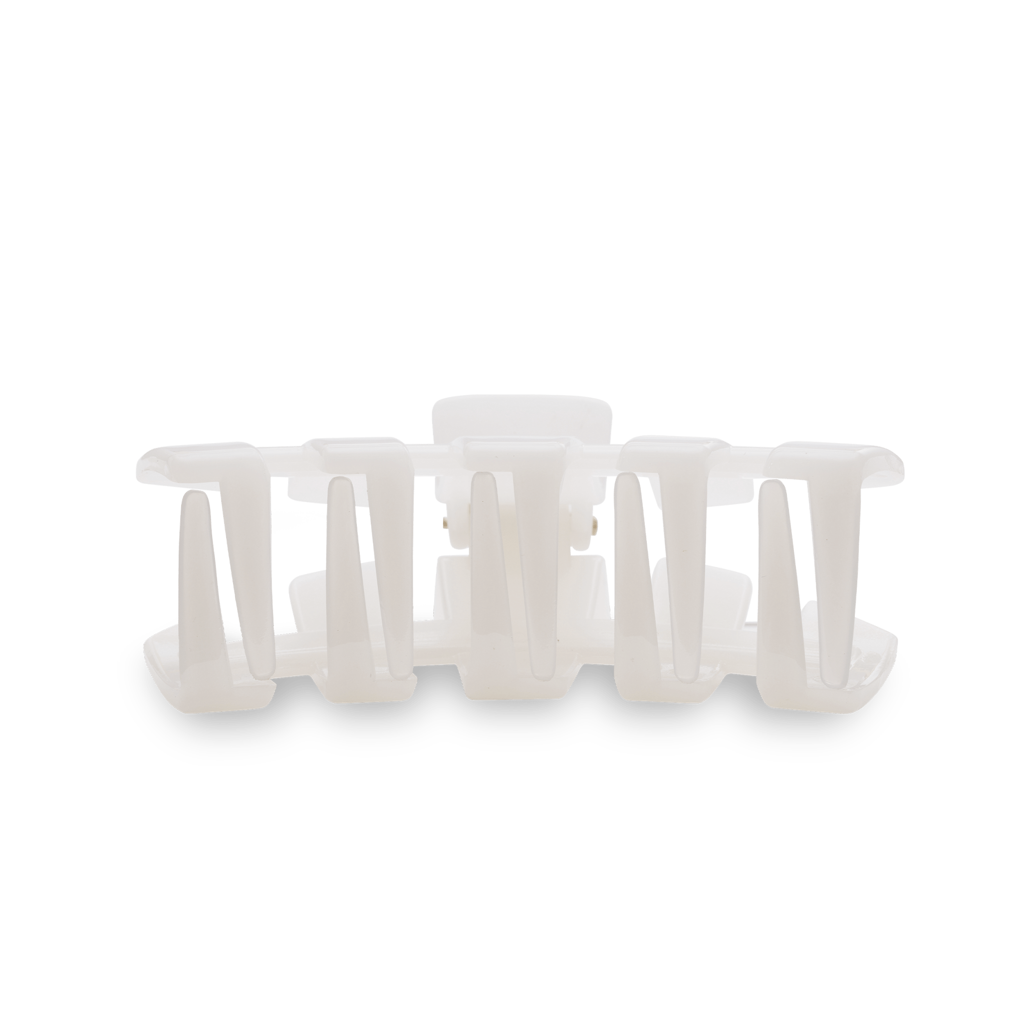 Classic Coconut White Medium Hair Clip Hair Accessories Teleties