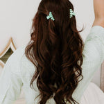 Classic Mint to Be Tiny Hair Clip Hair Accessories TELETIES