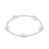 Classic Purpose 6mm Bead Bracelet - Sterling Bracelets enewton