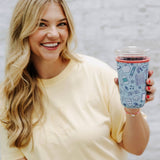 Classroom Icons Drink Sleeve: Medium Insulated Drinkware Callie Danielle