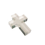 Clear Small Cross Acrylic Weight Home Decor Anne Neilson Home