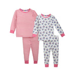 Cloudstretch L/S Pajama 2-Pack - Butterfly Kids Pajamas Magnetic Me