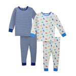 Cloudstretch L/S Pajama 2-Pack - Dino Kids Pajamas Magnetic Me