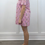 Cloverfield Striped Dress - Red Short Dresses Jodifl