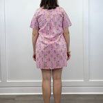 Cloverfield Striped Dress - Red Short Dresses Jodifl