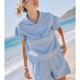 Coastal Club Set - Lt. Blue Tops Oddi