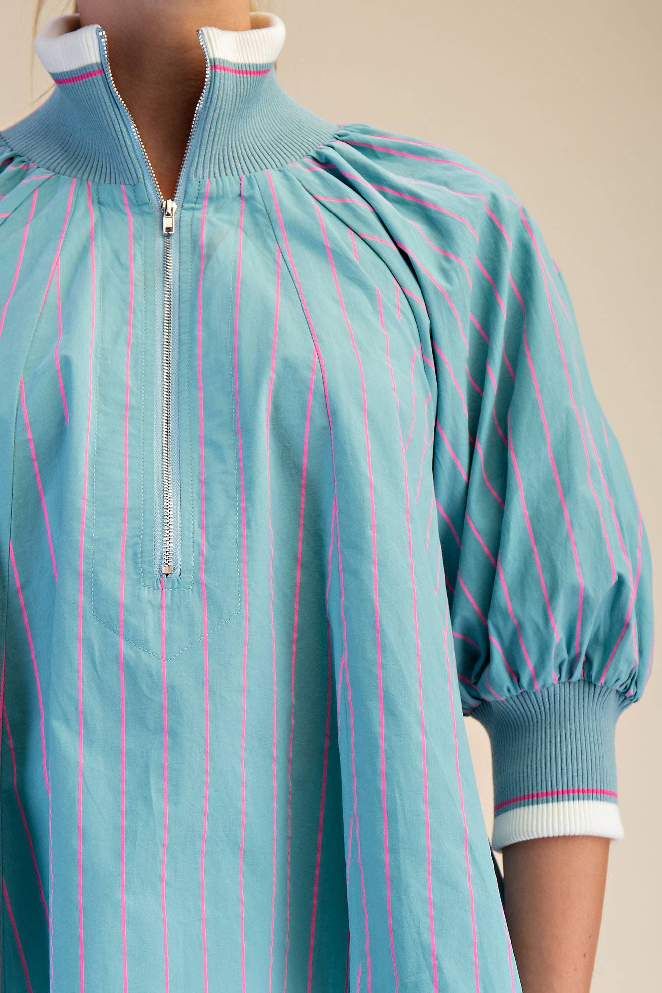 Coastal Cool Zip Top Tops Glam