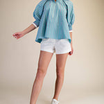Coastal Cool Zip Top Tops Glam