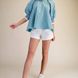 Coastal Cool Zip Top Tops Glam