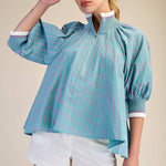 Coastal Cool Zip Top Tops Glam