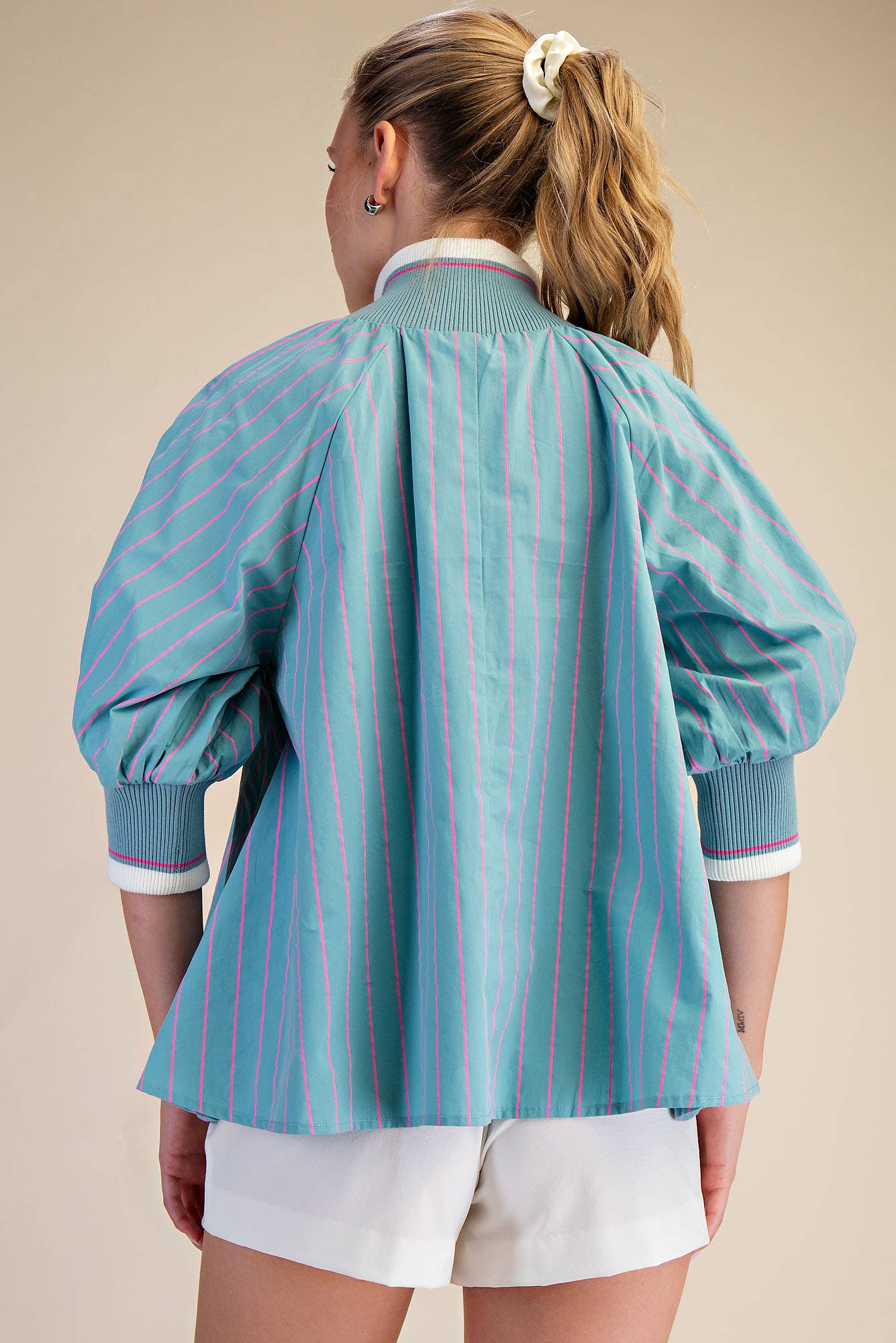 Coastal Cool Zip Top Tops Glam