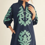 Coastal Moon Dress - Sugar Babies Children's Boutique/Meg's Shoppe
