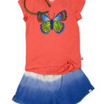 Cobalt Dip Dye Woven Easy Shorts Girls Shorts Hatley