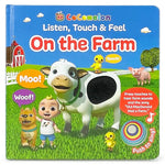 CoComelon Listen, Touch & Feel On the Farm Books Cottage Door Press