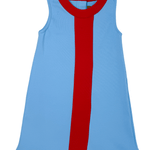 Collins Dress - Blue & Red Girls Play Dresses Millie Jay