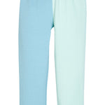 Color Block Jogger - Blue & Mint Girls Pants + Leggings Bisby
