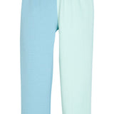 Color Block Jogger - Blue & Mint Girls Pants + Leggings Bisby
