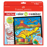 Color by Number T - Rex Foil Fun - Sugar Babies Children's Boutique/Meg's Shoppe