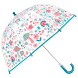 Color Changing Clear Umbrella - Mushroom Kids Hair Accessories Stephen Joseph