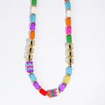 Color Party Gold Necklace Necklaces Treasure Jewels Inc.