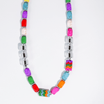 Color Party Silver Necklace Necklaces Treasure Jewels Inc.