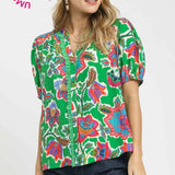 Colorburst Garden Top - Sugar Babies Children's Boutique/Meg's Shoppe